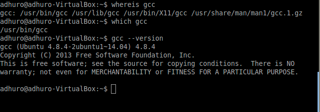 Gcc linux как работать