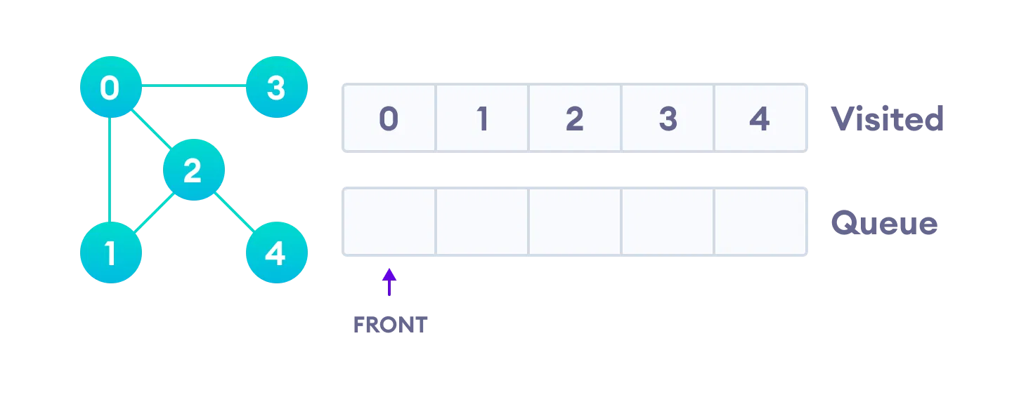 bfs program in c